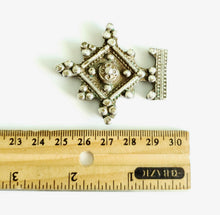 Load image into Gallery viewer, Moroccan Berber Old traditional silver cross pendant,Berber Talisman