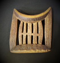 Load image into Gallery viewer, Antique Ethiopian Tribal Hand carved Headrest African Art Decor,African ,Art Décor,Home Décor, religious art