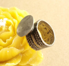 Load image into Gallery viewer, Antique Silver Ethiopian Ring size 8 tribal jewelry Hand Crafted ,Silver,Ethnic Jewelry,Tribal Jewelry
