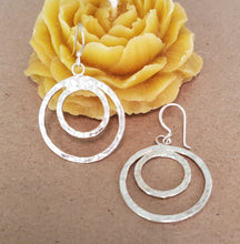 Load image into Gallery viewer, Traditional Old Silver Tuareg hoop earrings Ethnic Tribal,Ethnic Jewelry,sliver Earrings,Dangle &amp; Drop Earrings,Tribal Jewelry,
