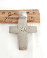 Load image into Gallery viewer, Antique Ethiopian Christian silver cross pendant,Amulet pendant,Genuine old neckcross,Good silver,Boho jewelry
