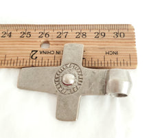 Load image into Gallery viewer, Antique Ethiopian Christian silver cross pendant,Amulet pendant,Genuine old neckcross,Good silver,Boho jewelry
