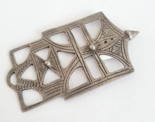 Load image into Gallery viewer, Moroccan Vintage handmade Tuareg Silve pendant, Ethnic Tribal, Tuareg Silver, Sahara jewelry, Ethnic Jewelry, Tribal Jewelry
