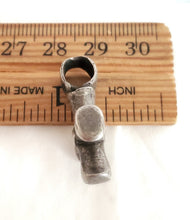 Load image into Gallery viewer, Antique Ethiopian Christian silver cross pendant,Amulet pendant,Genuine old neckcross,Good silver,Boho jewelry

