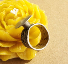 Load image into Gallery viewer, Antique Silver Ethiopian Ring size 8 tribal jewelry Hand Crafted ,Silver,Ethnic Jewelry,Tribal Jewelry
