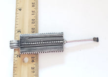 Load image into Gallery viewer, Antique Silver Grooming tool pendant Ethiopia/Yemen tribal jewelryHand Crafted Silver,Pendants Necklace,Ethnic Jewelry,Tribal Jewelry

