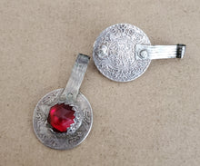 Load image into Gallery viewer, Vintage Coin Pendant high silver from Morocco ,1953s Coin,Silver Coin ,Jewelry Coins,Islam Jewelry, tribal jewelry
