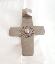 Load image into Gallery viewer, Antique Ethiopian Christian silver cross pendant,Amulet pendant,Genuine old neckcross,Good silver,Boho jewelry
