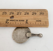 Load image into Gallery viewer, Vintage Coin Pendant high silver from Morocco ,1953s Coin,Silver Coin ,Jewelry Coins,Islam Jewelry, tribal jewelry
