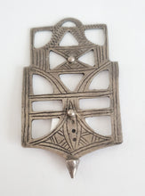 Load image into Gallery viewer, Moroccan Vintage handmade Tuareg Silve pendant, Ethnic Tribal, Tuareg Silver, Sahara jewelry, Ethnic Jewelry, Tribal Jewelry
