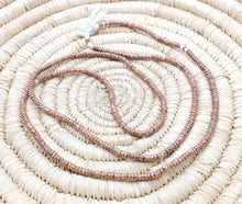 Load image into Gallery viewer, Ethiopian copper strand of Heishi Brass Beads
