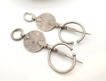 Load image into Gallery viewer, Vintage Moroccan Silver Coin Pendant: Berber Tribal Jewelry
