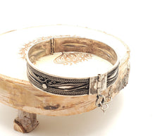 Load image into Gallery viewer, Antique Sterling Silver Berber Bracelet: Moroccan Tribal Jewelry
