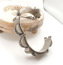 Load image into Gallery viewer, Vintage Berber Sterling Silver Bracelet: Moroccan Tribal Jewelry
