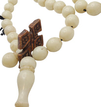 Load image into Gallery viewer, Antique Ethiopian Prayer Beads Tasbih: African Trade Beads, 24''
