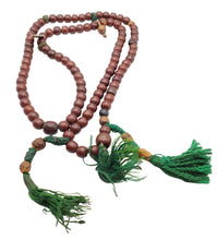 Load image into Gallery viewer, Antique Ethiopian Prayer Beads Tasbih: African Trade Beads, 24''
