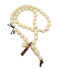 Load image into Gallery viewer, Antique Ethiopian Prayer Beads Tasbih: African Trade Beads, 24''
