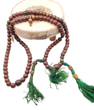 Load image into Gallery viewer, Antique Ethiopian Prayer Beads Tasbih: African Trade Beads, 24''

