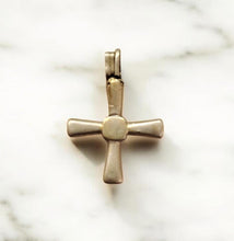 Load image into Gallery viewer, Antique Ethiopian Silver Cross Pendant: Boho Amulet Jewelry
