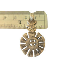 Load image into Gallery viewer, Antique Ethiopian Silver Christian Pendant: Handmade Coptic Cross
