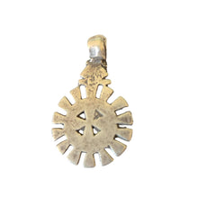 Load image into Gallery viewer, Antique Ethiopian Silver Christian Pendant: Handmade Coptic Cross
