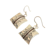 Load image into Gallery viewer, Moroccan Berber Sterling Silver Dangle Earrings: Filigree 925 Jewelry
