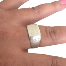 Load image into Gallery viewer, Antique Silver Ethiopian Wedding Ring: Tribal Ethnic Jewelry, Size 11.5
