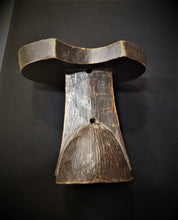 Load image into Gallery viewer, Antique Ethiopian Tribal Hand carved Headrest African Art Decor,African ,Art Décor,Home Décor, religious art
