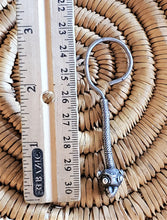 Load image into Gallery viewer, Vintage Traditional Old Ethiopian Silver Triangle Tribal earrings ,Ethnic Jewelry,sliver Earrings,Dangle Drop Earrings,Ethiopian Jewelry,
