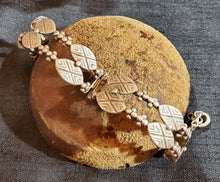 Load image into Gallery viewer, Antique Silver Moroccan Berber Bracelet Ethnic Tribal, ethnic tribal, tribal bracelets,Moroccan jewelry, ethnic jewelry, Tuareg bracelets

