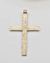 Load image into Gallery viewer, Ethiopian Christian silver cross pendant cross,religious cross,Ethiopian Cross,Coptic Cross,Coptic ethiopian bronze
