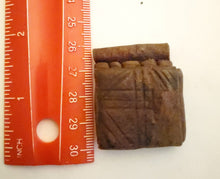 Load image into Gallery viewer, 1 Old Ethiopian Leather Healing Scroll Protection Amulet large size Kitabe,religious pendant,Ethiopian Amulet,Leather,Manuscripts Scroll
