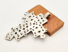 Load image into Gallery viewer, Ethiopian Christian 925 silver Coptic cross pendant ,silver cross, religious cross, Ethiopian Cross, Coptic Cross, ethiopian Silver
