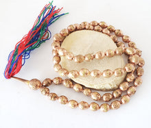 Load image into Gallery viewer, Ethiopian copper Prayer Beads Necklace,Hand Crafted, copper Beads,Ethnic Jewelry,Tribal Jewelry,
