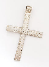 Load image into Gallery viewer, Ethiopian Christian silver cross pendant cross,religious cross,Ethiopian Cross,Coptic Cross,Coptic ethiopian bronze
