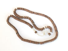 Load image into Gallery viewer, Antique Ethiopian strand of Brass Heishi Anklet 1930s
