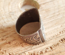 Load image into Gallery viewer, Moroccan antique Talismanic Berber Silver Ring size 8,tribal jewelry,Moroccan jewelry Hand Crafted ,Silver,Ethnic Jewelry,Tribal Jewelry

