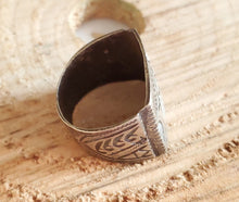 Load image into Gallery viewer, Talismanic Berber Silver Ring size 8.5 tribal jewelry,Moroccan jewelry Hand Crafted ,Silver,Ethnic Jewelry,Tribal Jewelry
