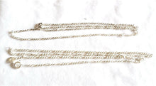 Load image into Gallery viewer, Moroccan chain Necklace for Men Women Figaro Chain 22" sterling silver 925
