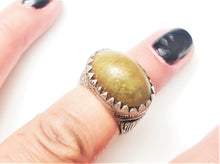 Load image into Gallery viewer, Antique Silver Ancient Carnelian Ring size 6 Yemen tribal jewelry,Yemen ring, Agate ring, Middle East jewelry, Islamic ring, Eye of Allah
