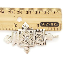 Load image into Gallery viewer, Ethiopian Christian silver cross pendant,religious cross,Ethiopian Cross,Coptic Cross,Coptic ethiopian bronze
