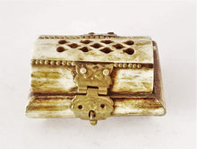Load image into Gallery viewer, antique Ethiopian Two side icon bon box Coptic Orthodox Church, Hand Painted ,Religious Orthodox Christianity,Heavenly Protector,Home Décor
