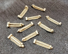 Load image into Gallery viewer, 10 Old Ethiopian Telsum Silver Phallic Pendants beads,Ethiopian Beads,Hand Crafted, Ethiopian Telsum,african Silver, ethiopian jewelry
