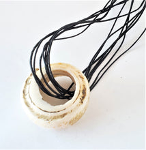 Load image into Gallery viewer, Antique shell slices Necklace Berber Morocco tribal jewelry,old shell slices,Moroccan jewelry,shell Necklace,Ethiopia Silver

