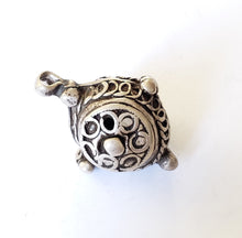 Load image into Gallery viewer, unique Old Berber Silver Bead from Morocco,Hand Crafted Silver,Ethnic Jewelry,Tribal Jewelry,
