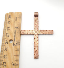 Load image into Gallery viewer, Ethiopian Christian handmade Brass cross pendant cross,religious cross,Ethiopian Cross,Coptic Cross,Coptic ethiopian bronze
