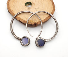 Load image into Gallery viewer, Traditional Old Silver Tuareg hoop earrings Ethnic Tribal,Ethnic Jewelry,sliver Earrings,Dangle &amp; Drop Earrings,Tribal Jewelry,
