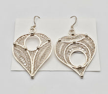 Load image into Gallery viewer, Moroccan Berber Filigree Sterling Silver Dangle Earrings silver 925,Berber Jewelry,sliver Earrings,Dangle &amp; Drop Earrings,
