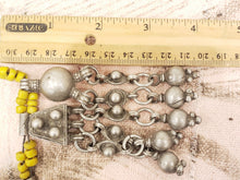 Load image into Gallery viewer, Antique Ethiopian silver wedding granulate fillegrain Argobba necklace 20th,African Necklace,Tribal Jewelry,Royal Jewels,Ethiopian necklace
