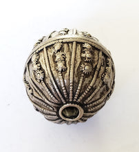 Load image into Gallery viewer, Old silver hallmarked beads from Yemen circa 1910s,Hand Crafted Silver,Ethnic Jewelry,Tribal Jewelry,
